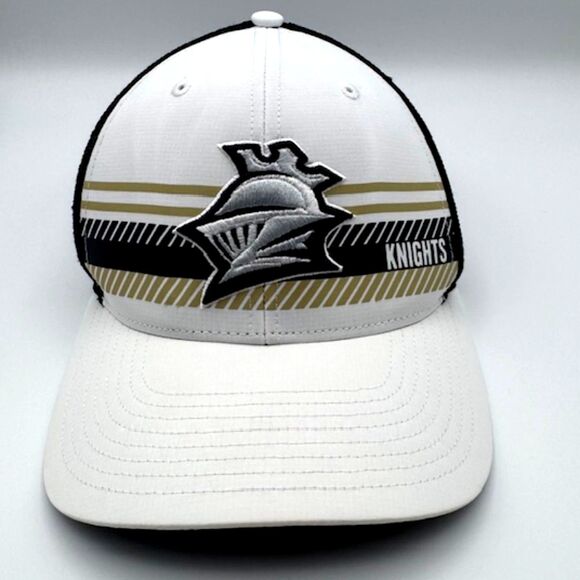 Charlotte Knights Strap-Back Baseball Hat White/Gold/Black Adjustable MiLB Cap - Picture 1 of 8
